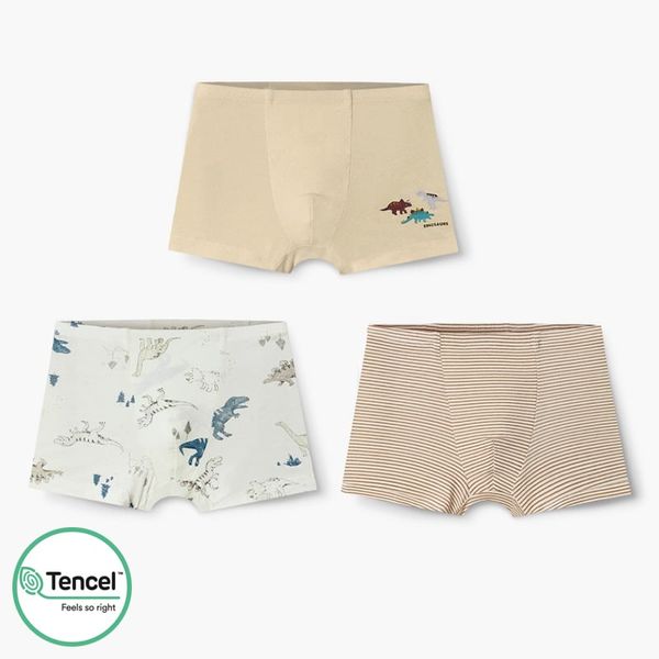 Set 3 quần chip đùi vải Tencel cho bé trai U6060