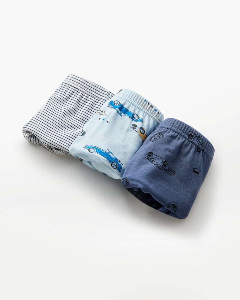 Set 3 quần chip đùi vải Tencel cho bé trai U6059