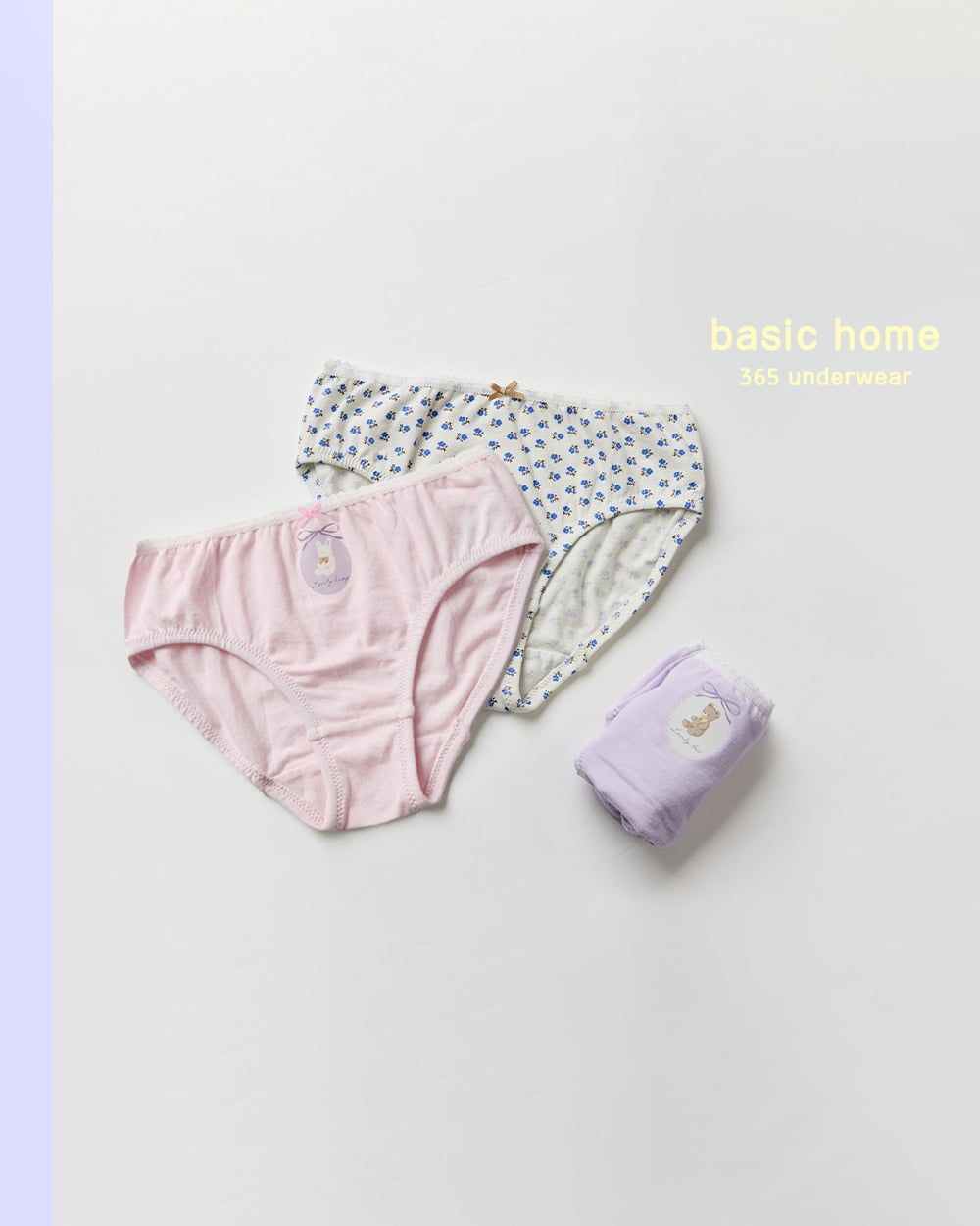 Set 5 quần chip tam giác bé gái U6054