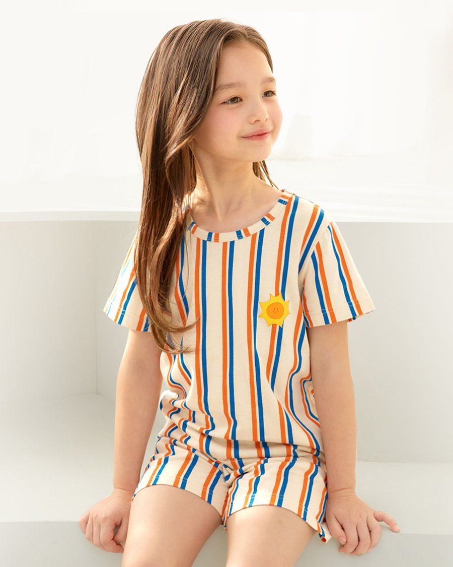 Bộ đồ ngắn cotton mịn bé gái U3162