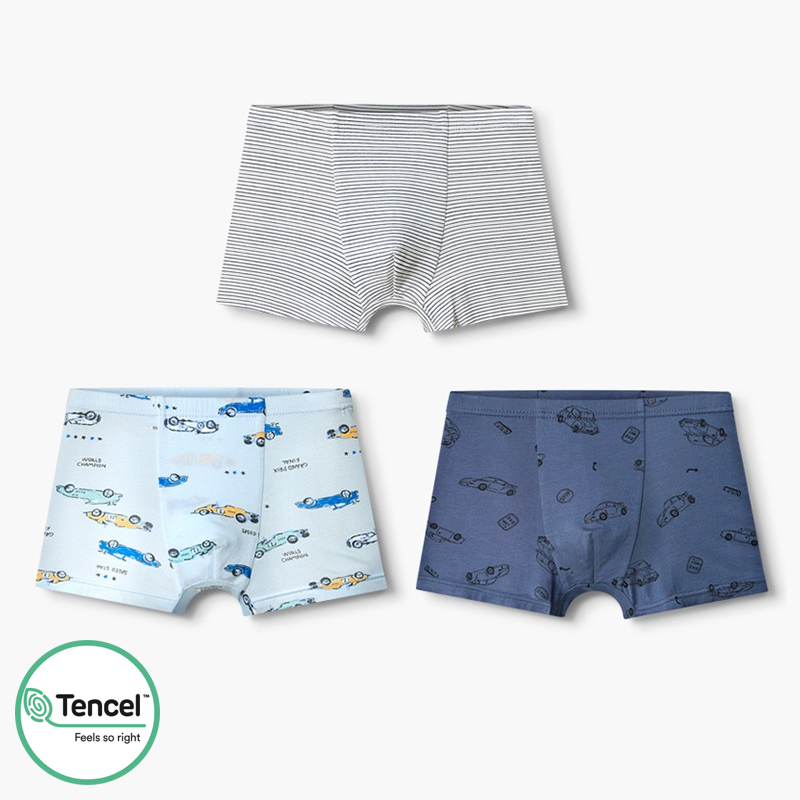 Set 3 quần chip đùi vải Tencel cho bé trai U6059