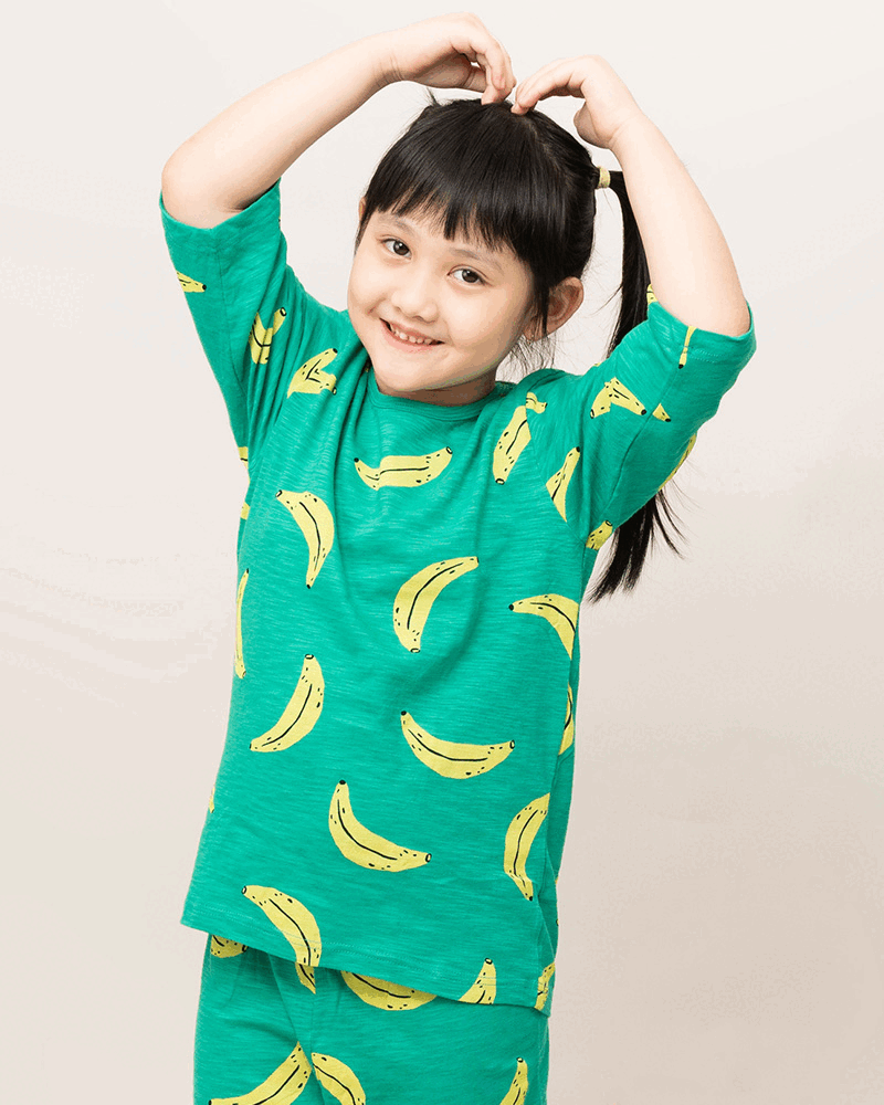 Bộ đồ lửng cotton mịn bé trai và bé gái U2164