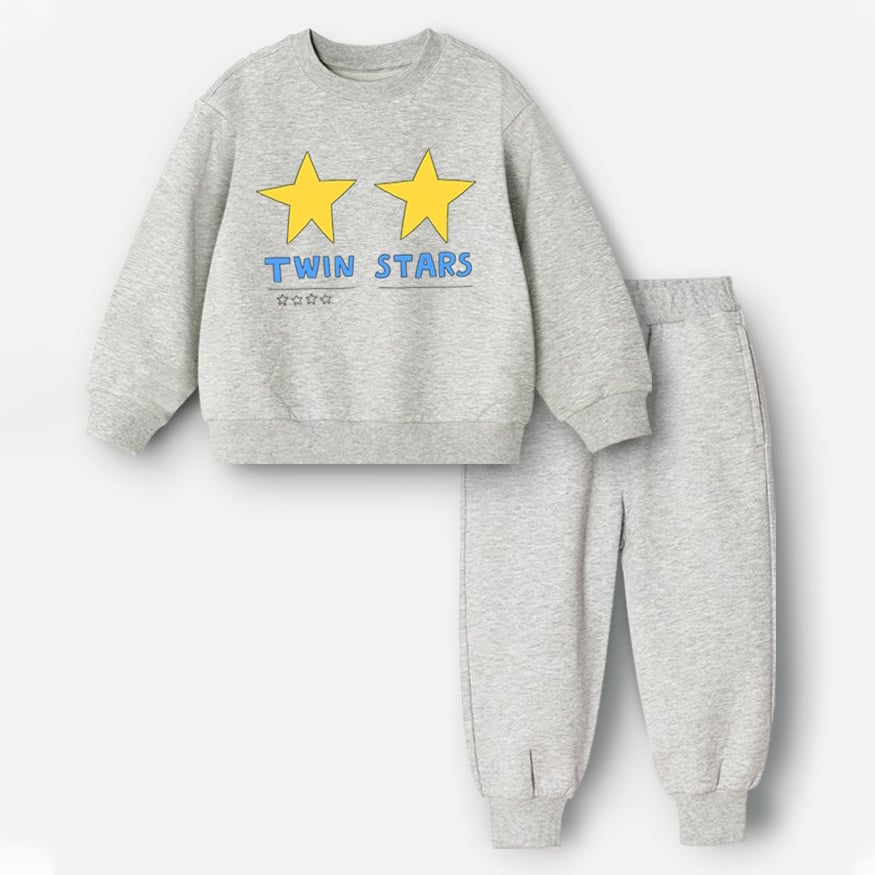 [Lẻ size] Bộ đồ dài tay cotton cho bé trai và bé gái lẻ size U8008