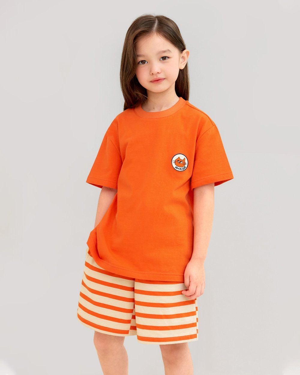 Bộ đồ ngắn cotton mịn bé trai và bé gái U3157