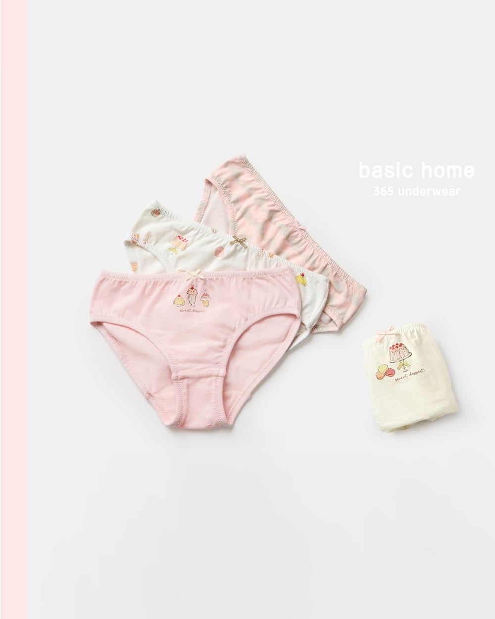 Set 5 quần chip tam giác bé gái U6055