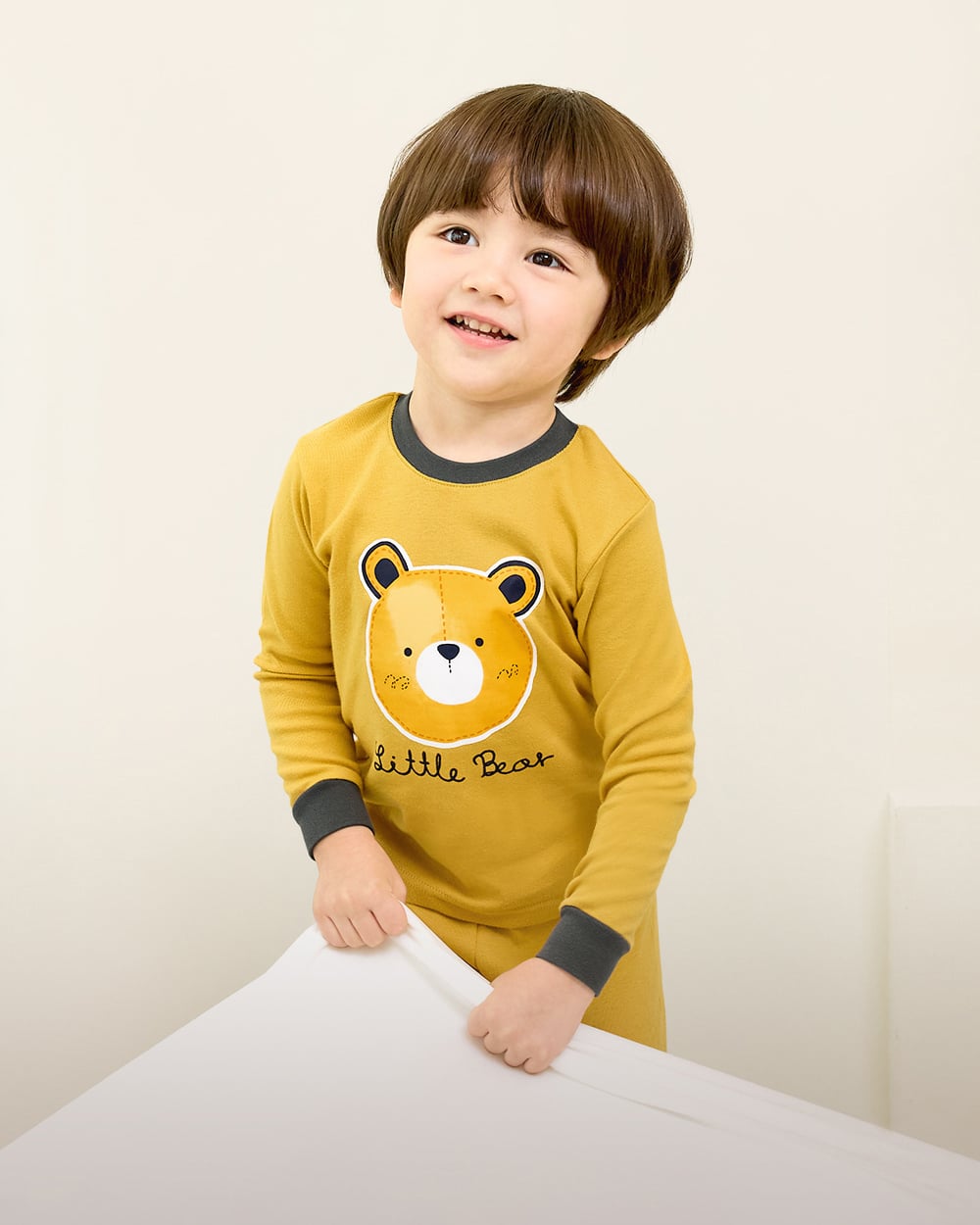 Bộ đồ dài dáng ôm cotton mịn bé trai và bé gái U1197