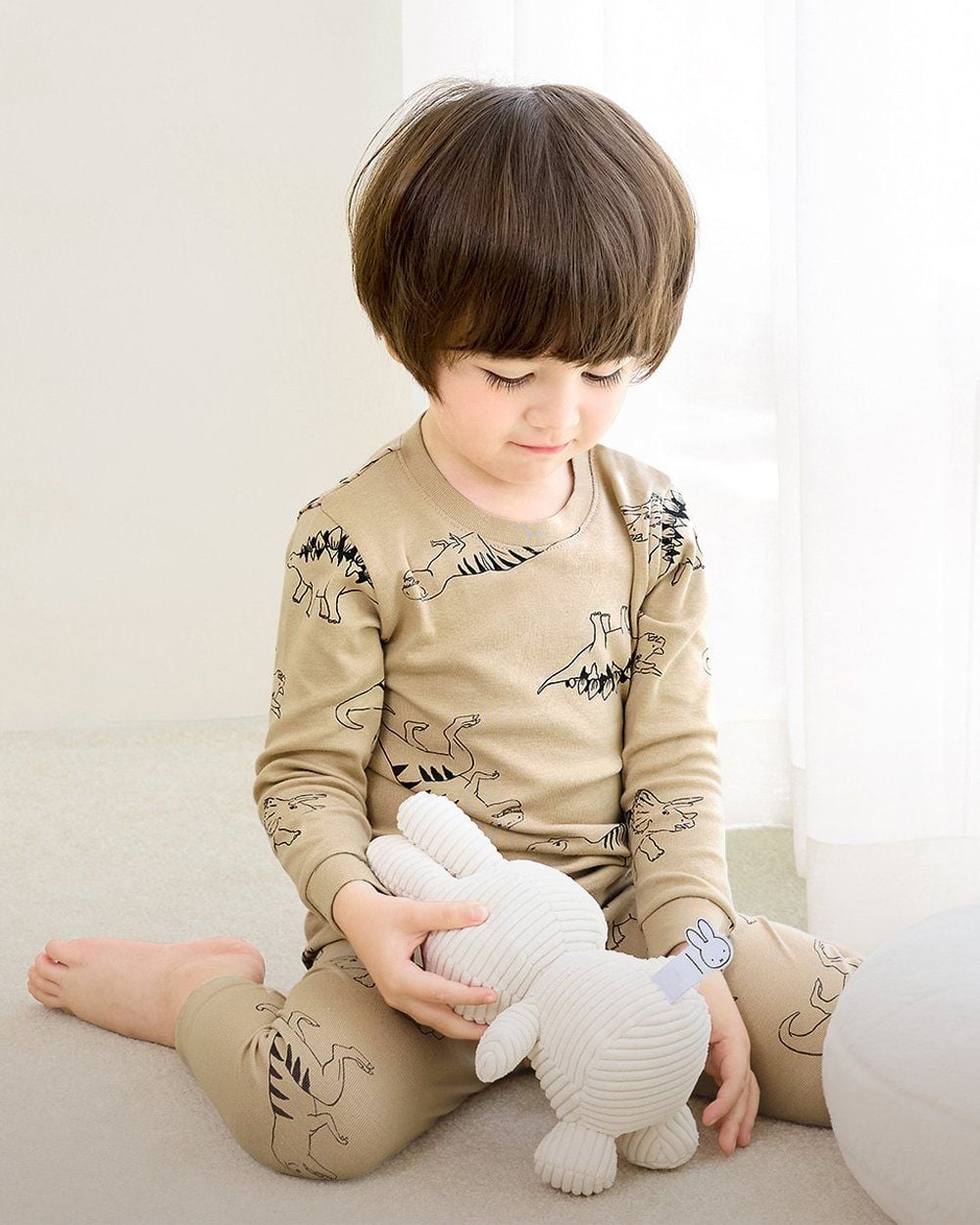 Bộ đồ dài dáng ôm cotton mịn bé trai U1226