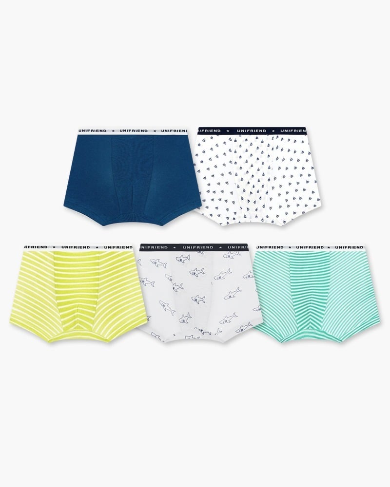 Set 5 quần chip đùi bé trai U6036