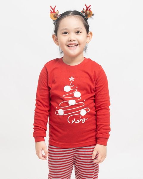 Bộ đồ dài dáng ôm cotton mịn bé trai và bé gái U1207