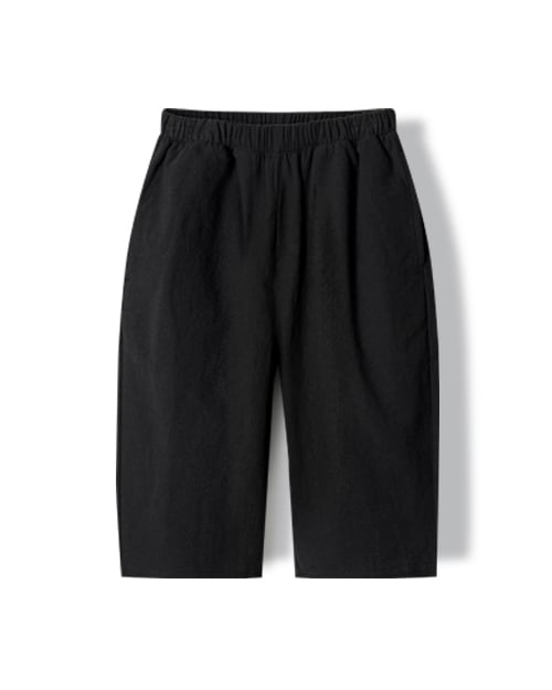 Quần vải cotton dệt thoi, mỏng nhẹ, dài đến mắt cá chân U950R