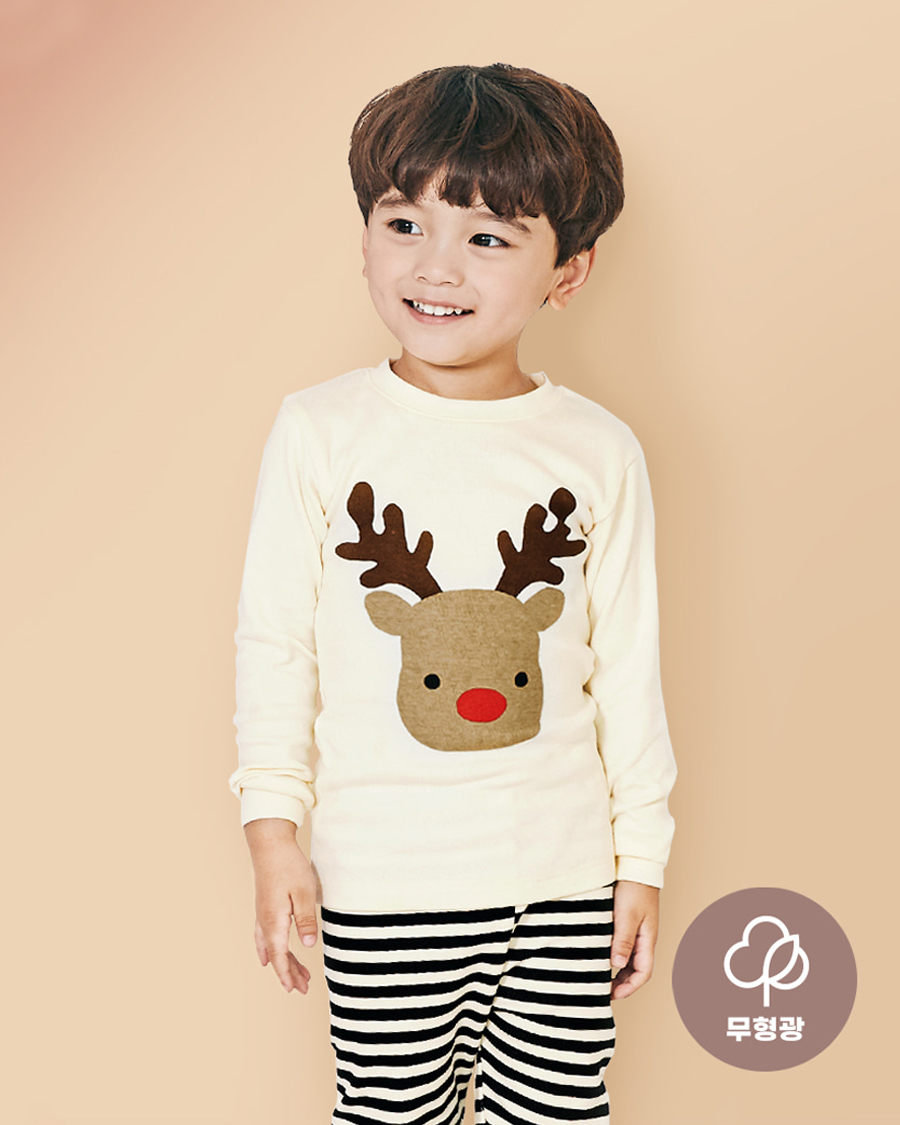 Bộ đồ dài dáng ôm cotton mịn bé trai và bé gái U130X