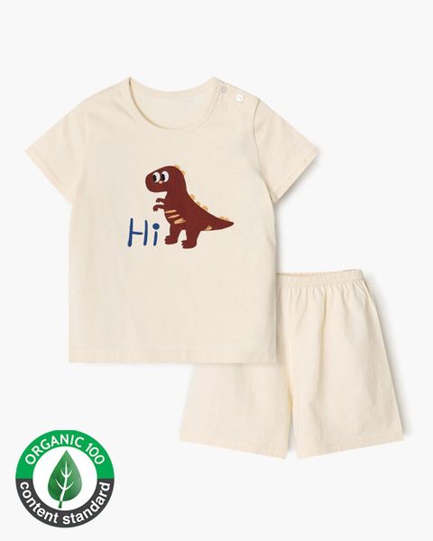 Bộ đồ ngắn cotton mịn bé trai U3195