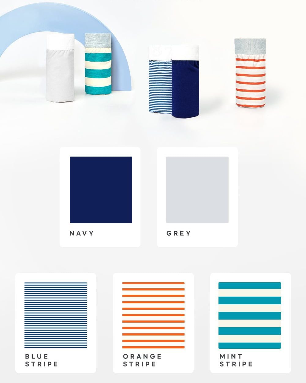 Set 5 quần chip đùi bé trai U6035