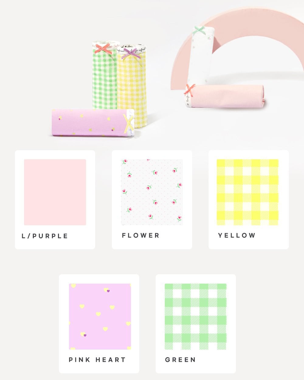 Set 5 quần chip đùi bé gái U6037