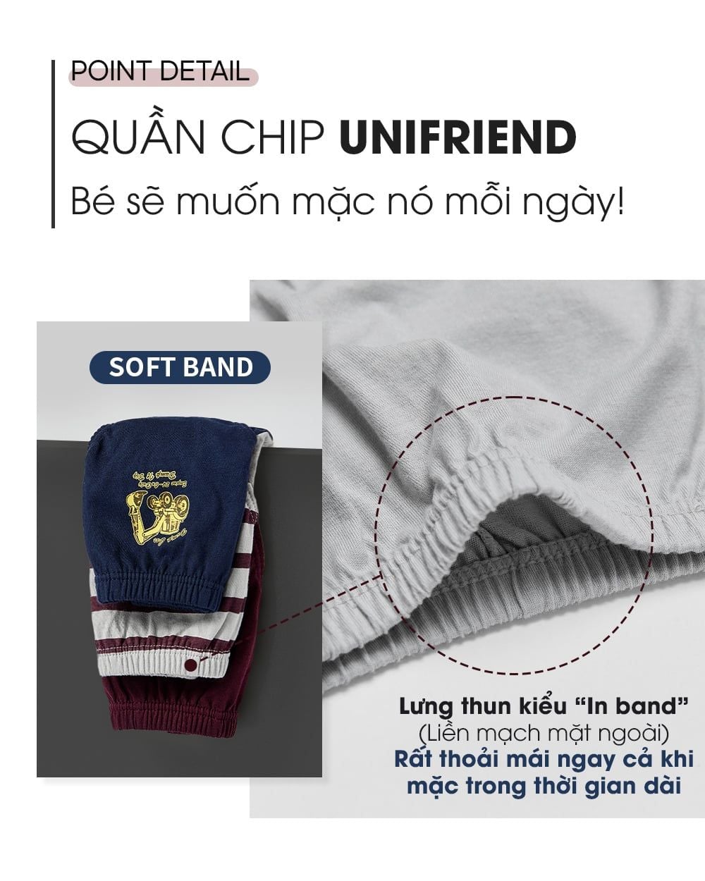 Set 5 quần chip tam giác bé trai U6068