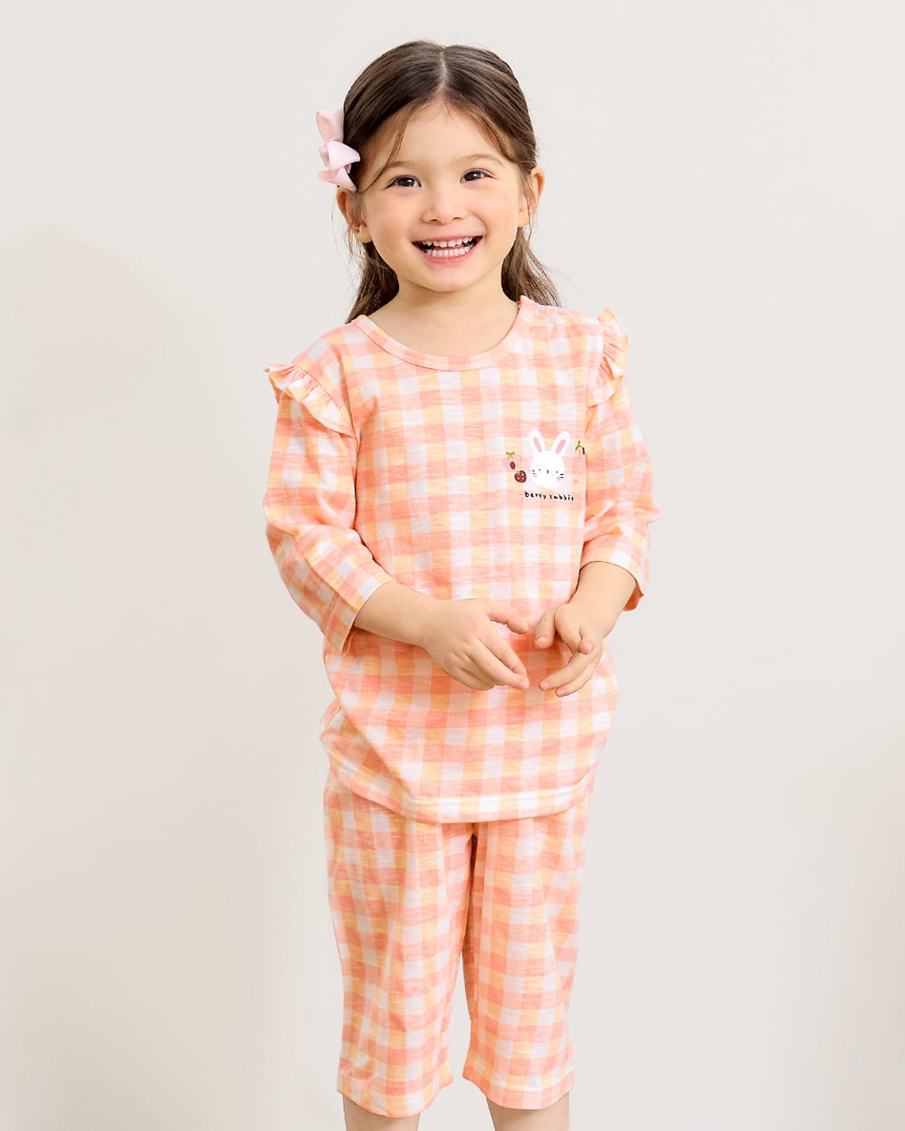 Bộ đồ lửng cotton mịn bé bé gái U2130