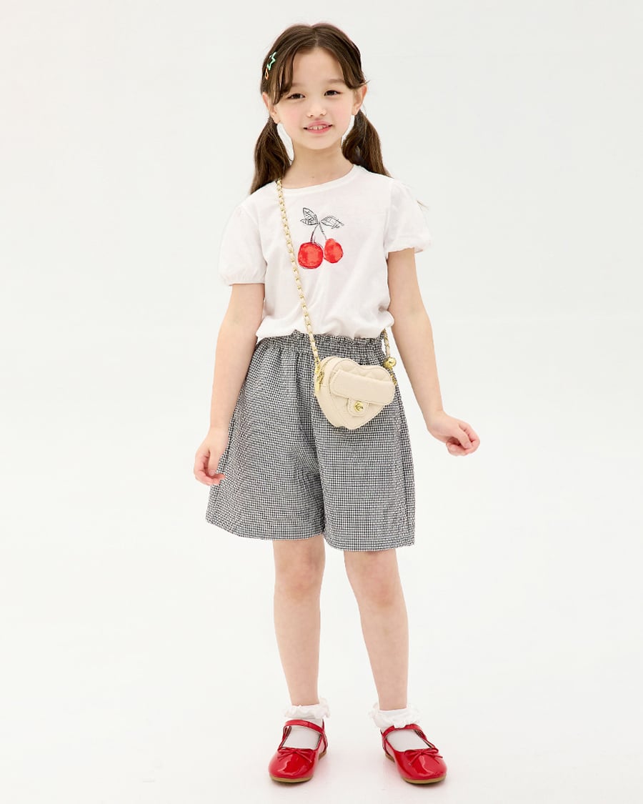 Bộ đồ ngắn cotton mịn bé gái U3217