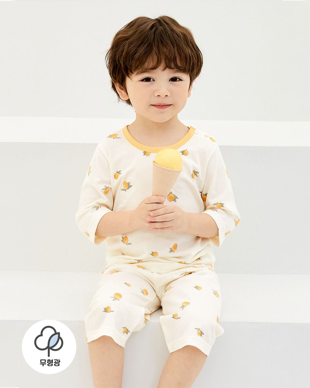 Bộ đồ lửng cotton mịn bé trai và bé gái U2158