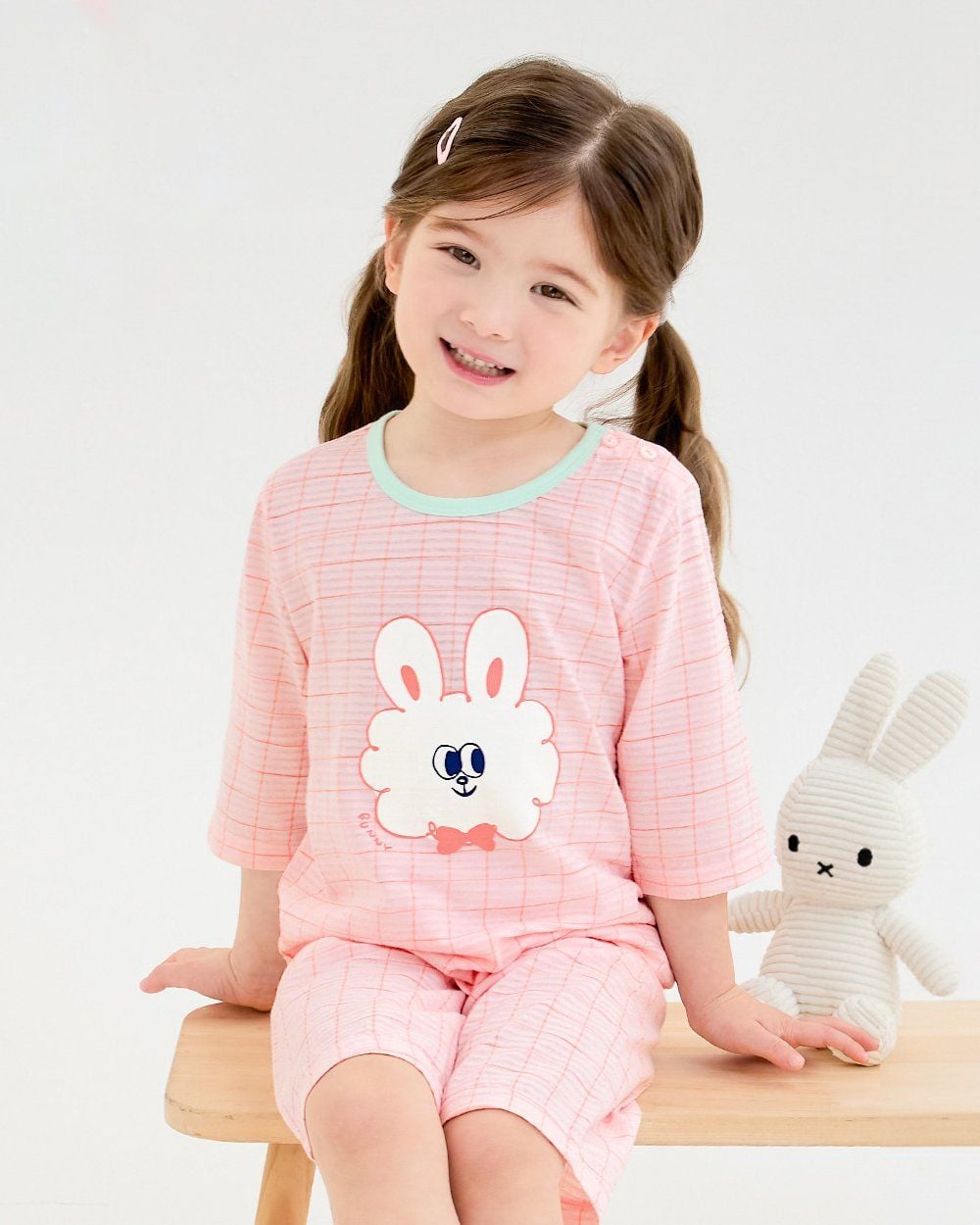 Bộ đồ lửng cotton giấy bé gái U2134