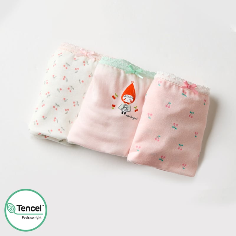 Set 3 quần chip đùi vải Tencel cho bé gái U6058