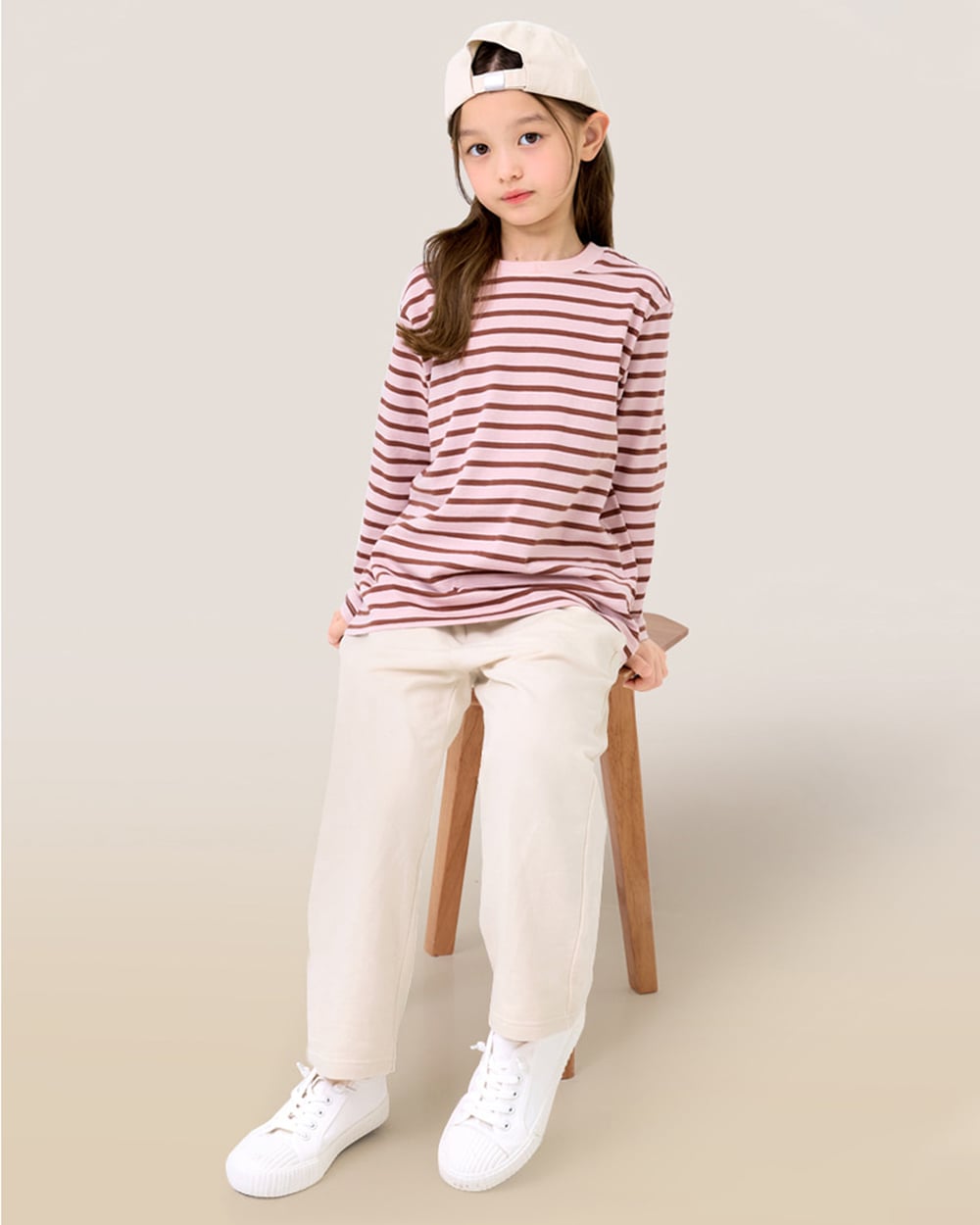 Quần dài dáng suông thu đông cotton spandex bé trai và bé gái U950D