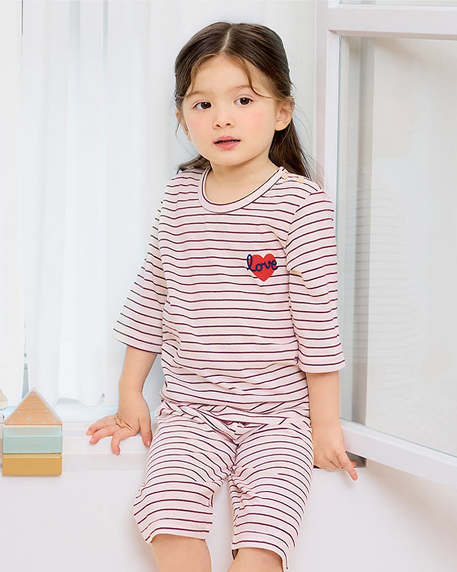 Bộ đồ lửng cotton mịn bé trai và bé gái U2121