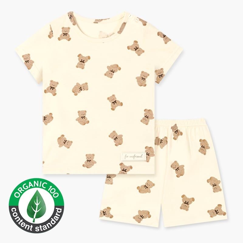 [Lẻ size] Bộ đồ ngắn cotton cho bé trai và bé gái lẻ size U8002