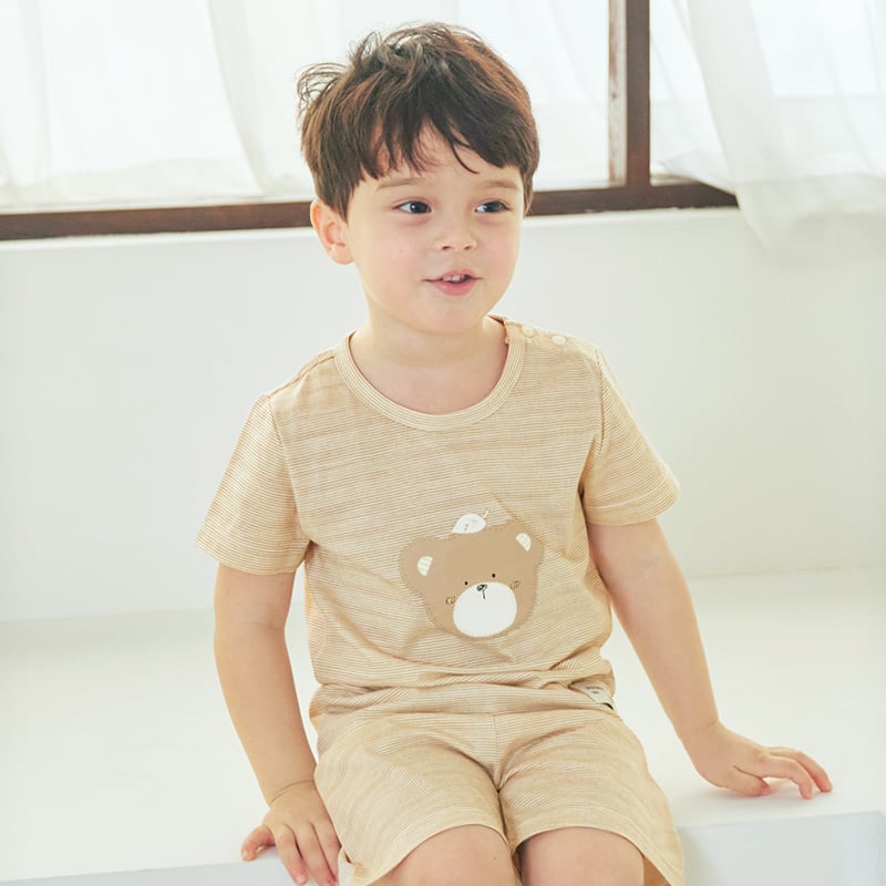 [Lẻ size] Bộ đồ ngắn cotton cho bé trai và bé gái lẻ size U8002