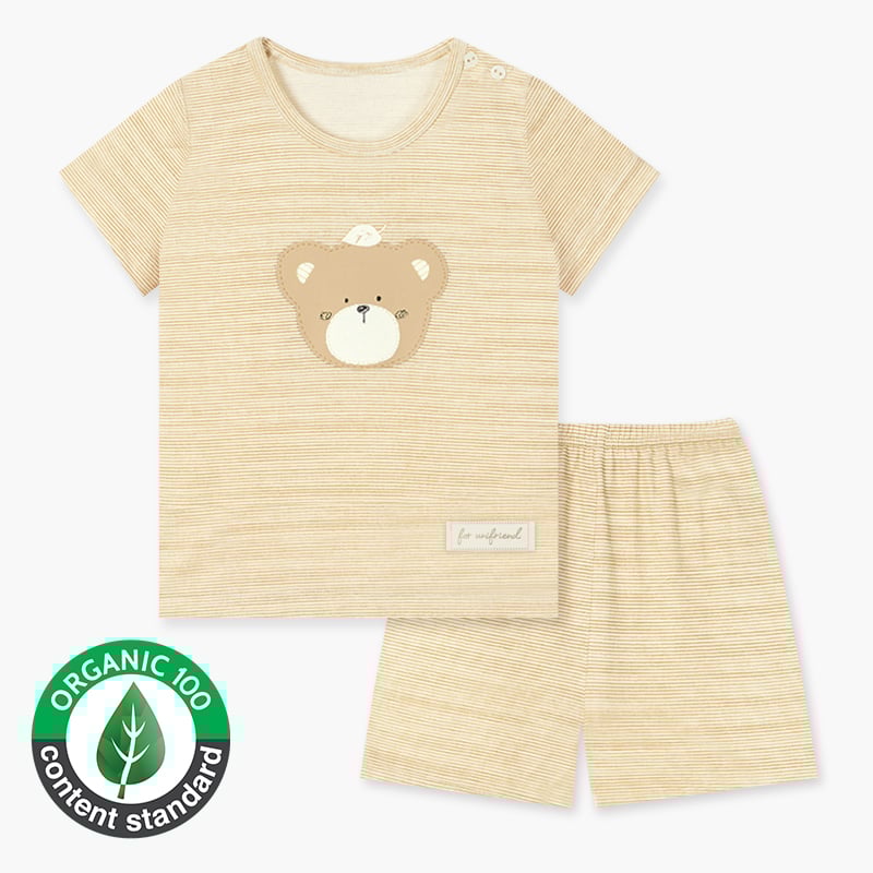 [Lẻ size] Bộ đồ ngắn cotton cho bé trai và bé gái lẻ size U8002