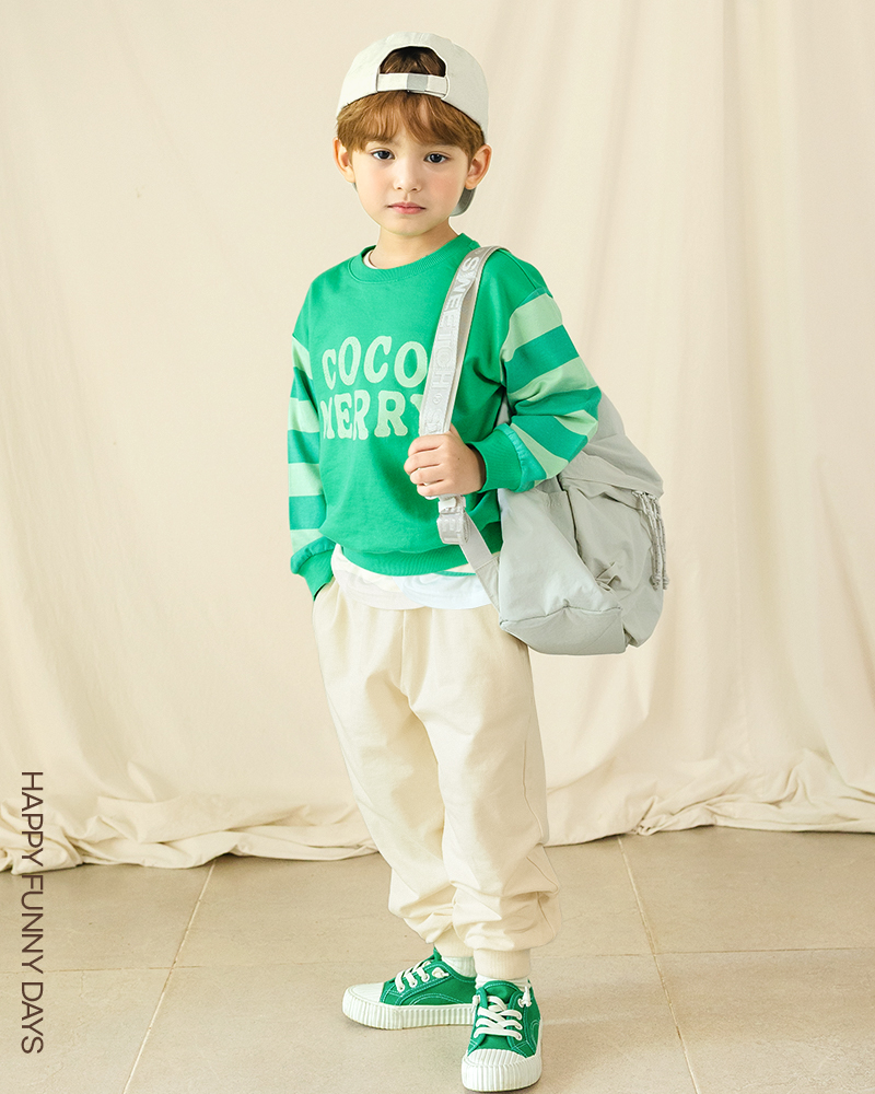 Bộ đồ dài dáng rộng cotton mịn bé trai và bé gái U1294