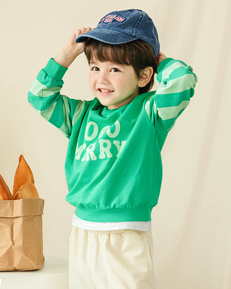 Bộ đồ dài dáng rộng cotton mịn bé trai và bé gái U1294