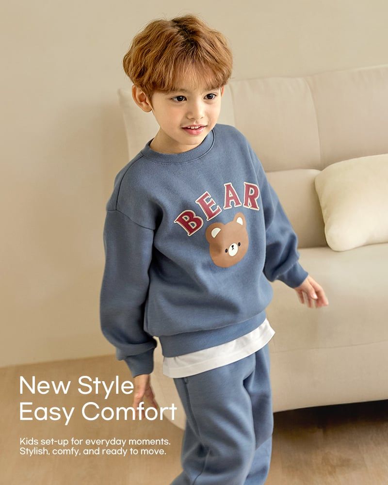 [Lẻ size] Bộ đồ dài tay cotton cho bé trai và bé gái lẻ size U8008