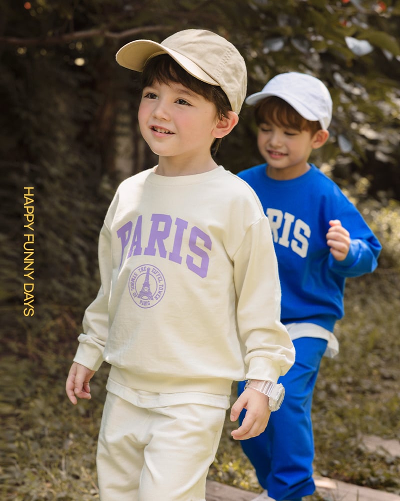 Bộ đồ dài dáng rộng cotton mịn bé trai và bé gái U1283