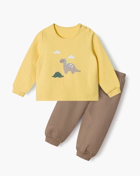 Bộ dài tay chần bông dày vừa cho bé trai U1288