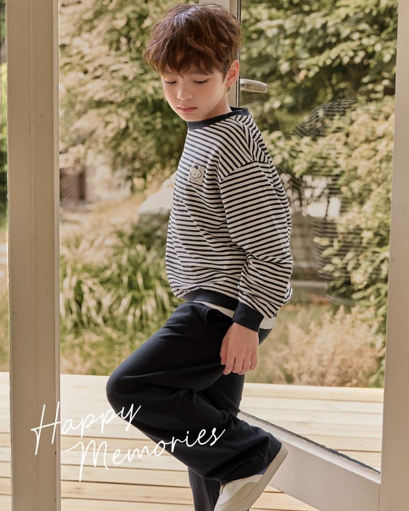 Bộ đồ dài dáng rộng vải nỉ da cá cotton bé trai và bé gái U1340