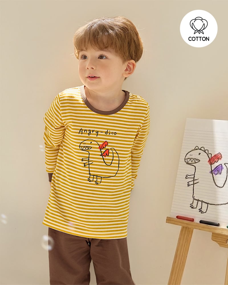 Bộ đồ dài dáng rộng cotton mịn bé trai và bé gái U1322