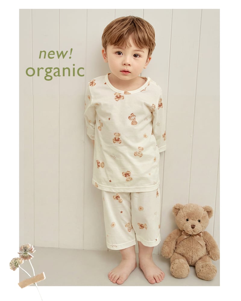 Bộ đồ lửng cotton mịn bé trai và bé gái U2160