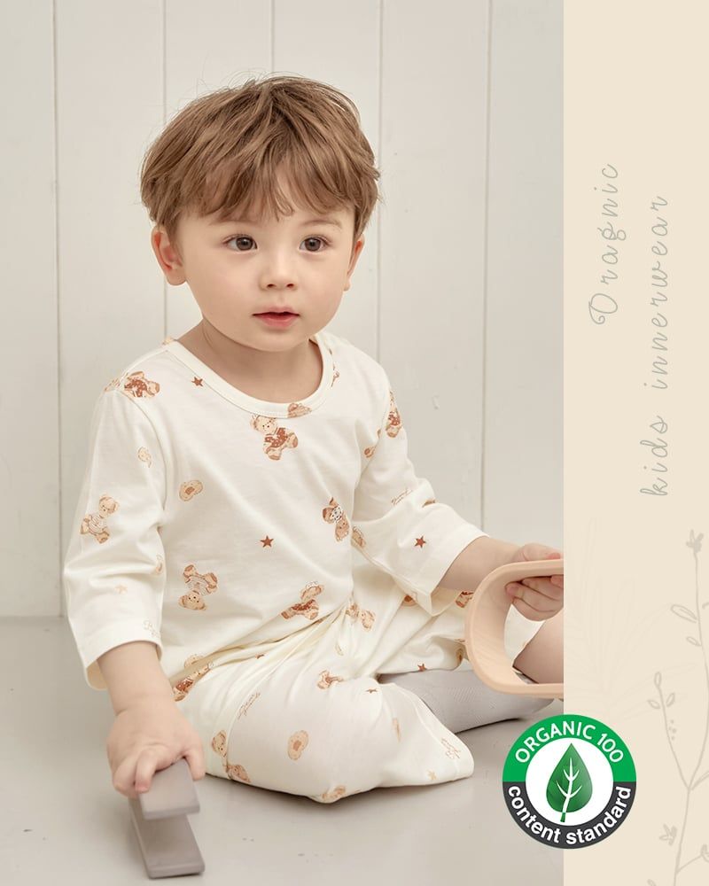 Bộ đồ lửng cotton mịn bé trai và bé gái U2160