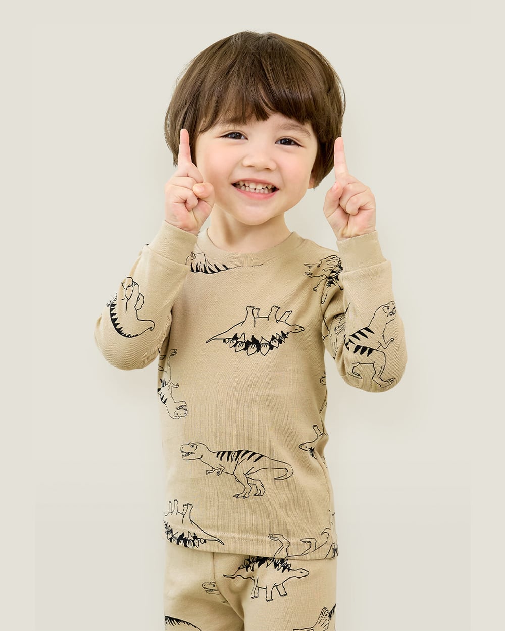 Bộ đồ dài dáng ôm cotton mịn bé trai U1226