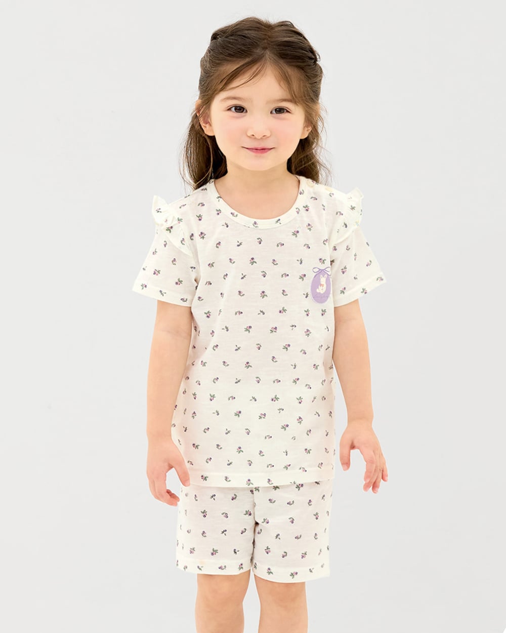 Bộ đồ ngắn cotton mịn bé gái U3208