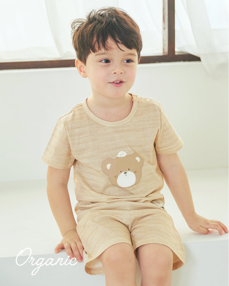 [Lẻ size] Bộ đồ ngắn cotton giấy & mịn cho bé trai và bé gái lẻ size U8010