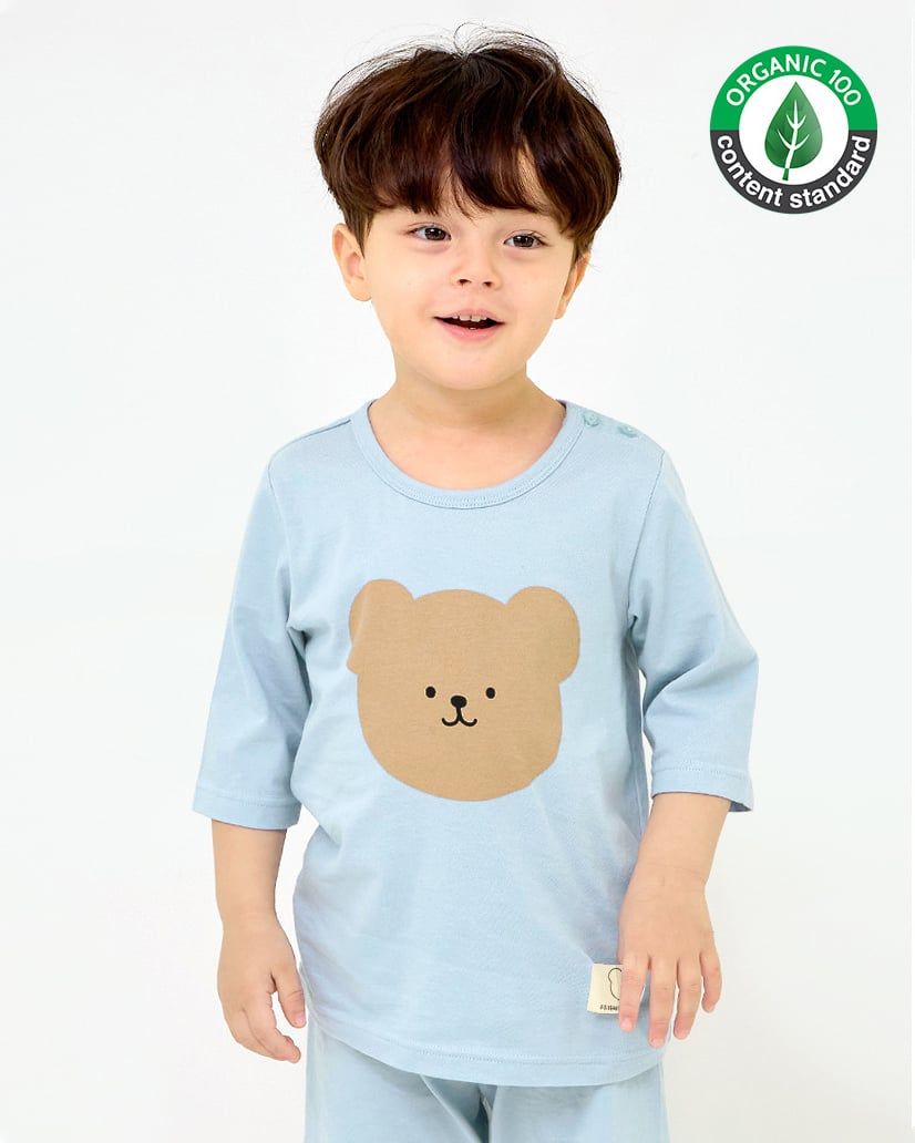 Bộ đồ lửng cotton mịn bé trai và bé gái U2162