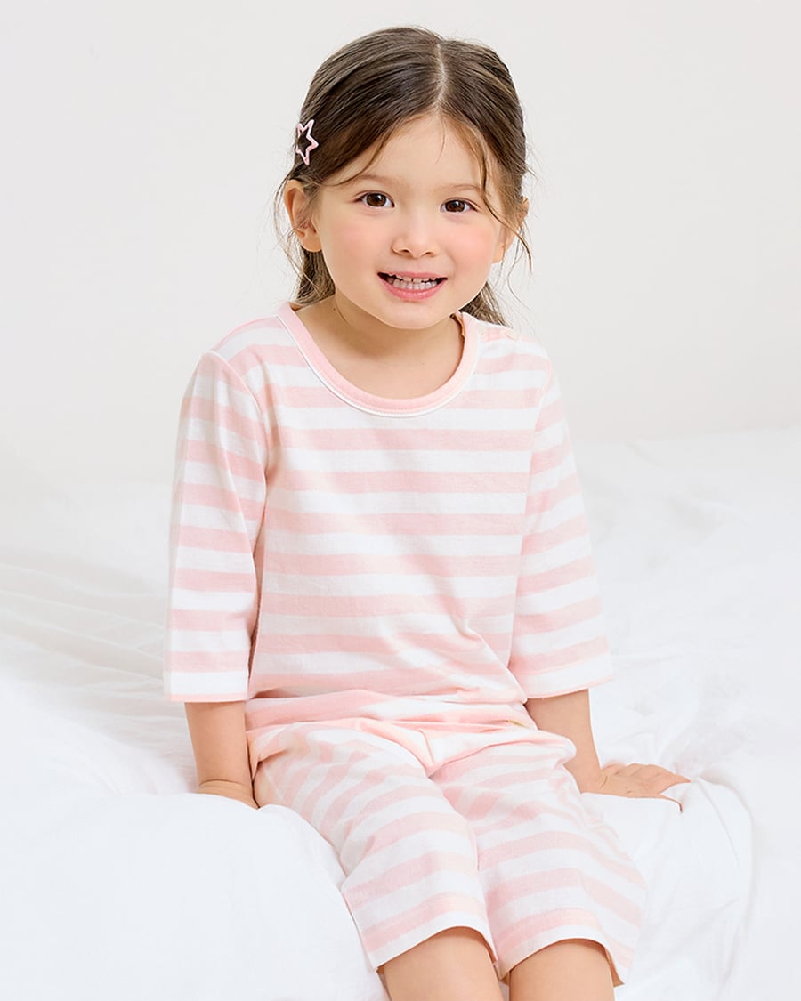 Bộ đồ lửng cotton mịn bé trai và bé gái U2125