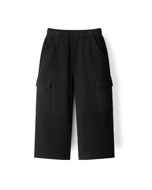 Quần cargo ống suông vải cotton spandex dày vừa U950S