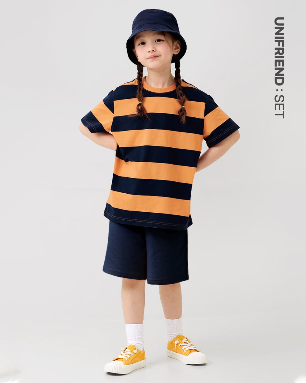 Bộ đồ ngắn cotton mịn bé trai và bé gái U3161