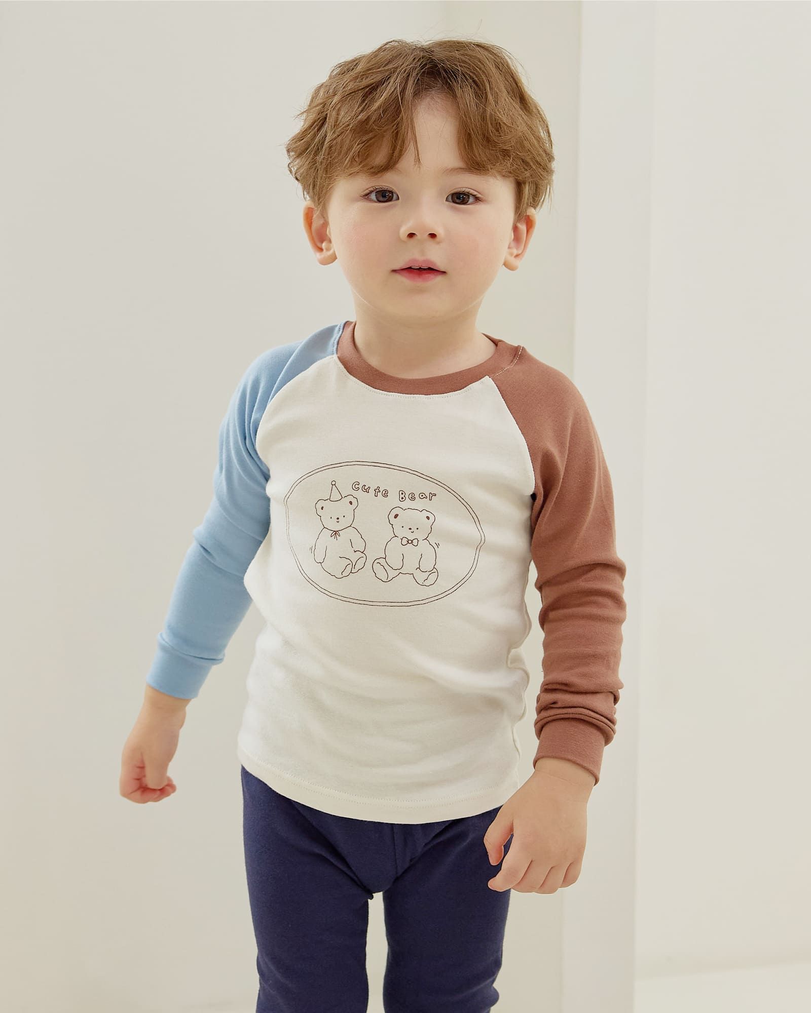 Bộ đồ dài dáng ôm cotton spandex bé trai U1318