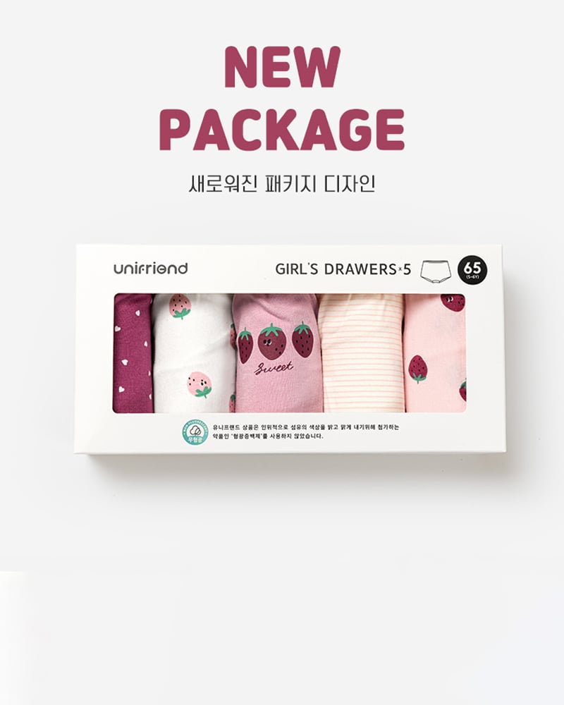 Set 5 quần chip đùi bé gái U6013