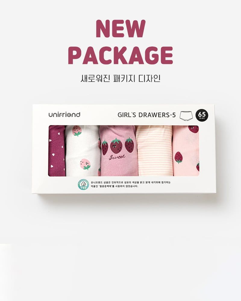 Set 5 quần chip đùi bé gái U6013