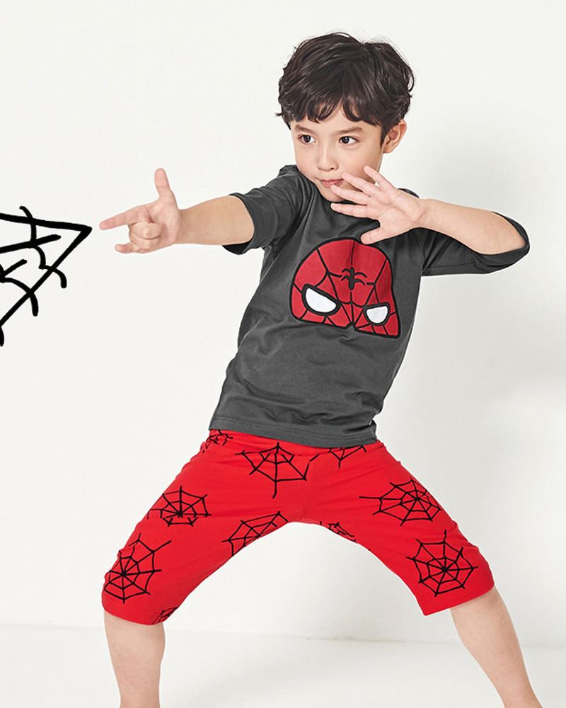 Bộ đồ lửng cotton mịn bé trai U2120