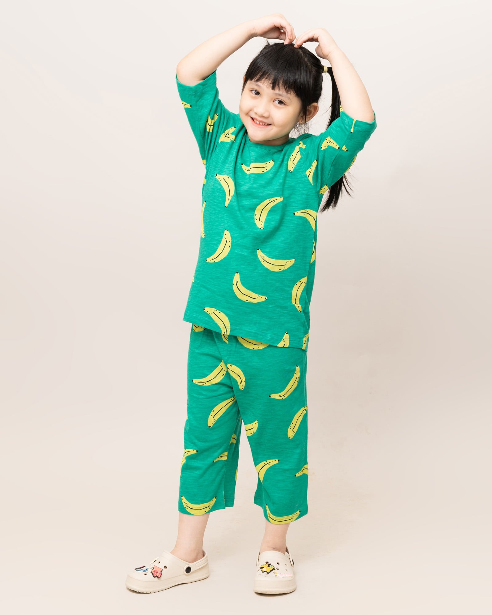 Bộ đồ lửng cotton mịn bé trai và bé gái U2164